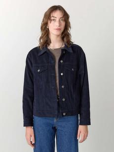 Thea Jacket navy via Yahmo