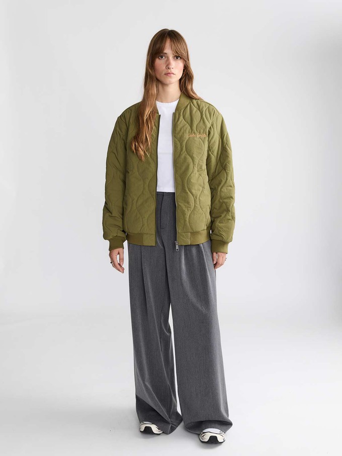 Trudi Quilted Bomber Jacket from Yahmo