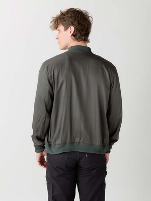 Laslo Reversible Bomber Jacket nouveau/pine from Yahmo