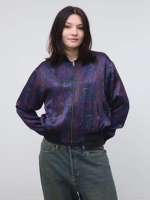 Lene Reversible Bomber Jacket orchid/black from Yahmo