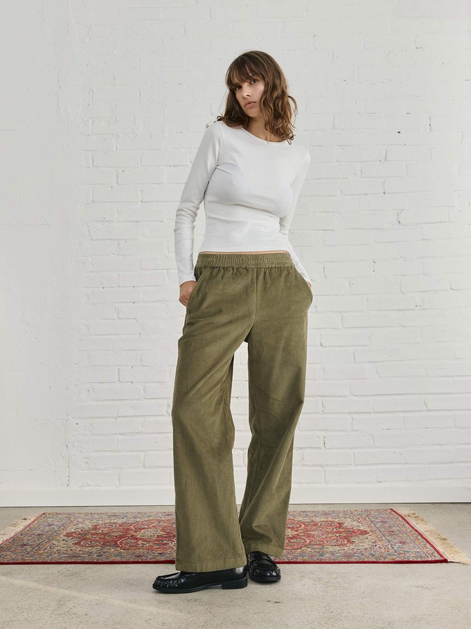 Marta Pants Olive from Yahmo