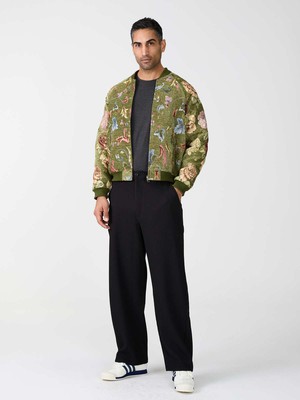 Bruno Reversible Bomber Jacket Garden/Wine from Yahmo