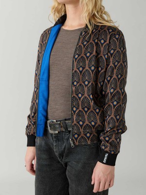 Ruth Reversible Bomber Jacket metropolis/blue from Yahmo