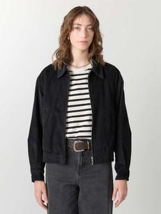 Silke Bomber Jacket black via Yahmo