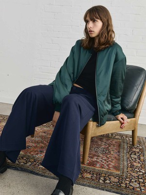 Grete Reversible Bomber Shadow/Petrol from Yahmo