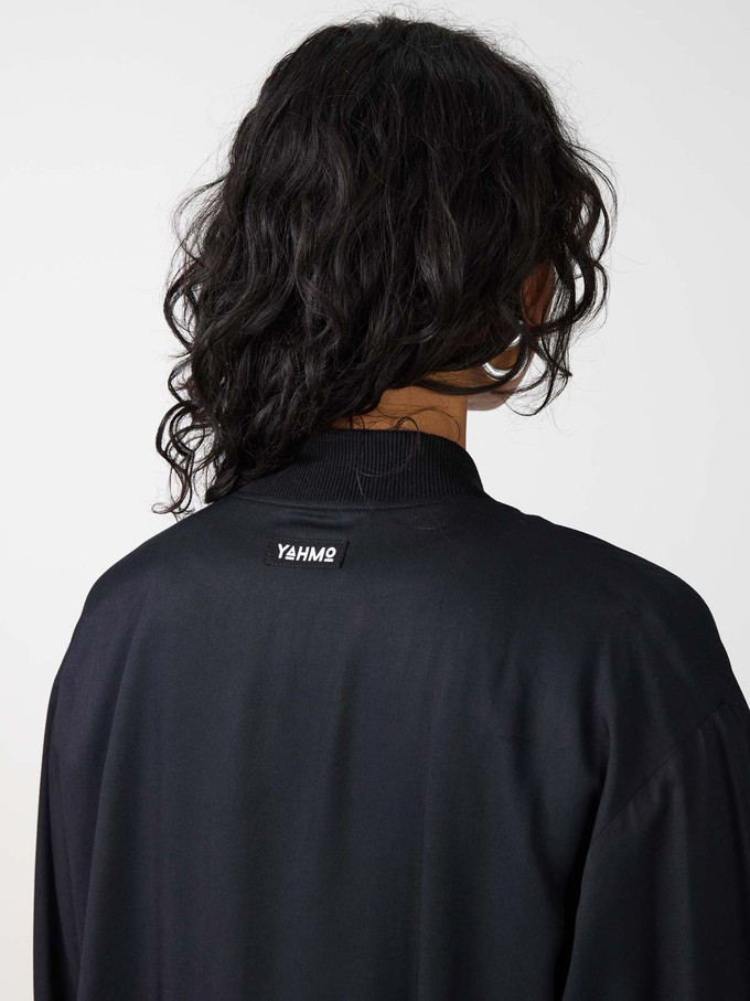 Lene Reversible Bomber Jacket moss/black from Yahmo