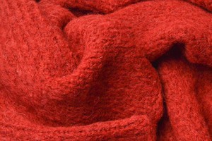 Tightly Knitted Extra Large Scarf | Royal Red | Baby Alpaca & Merino Wool Blend from Yanantin Alpaca