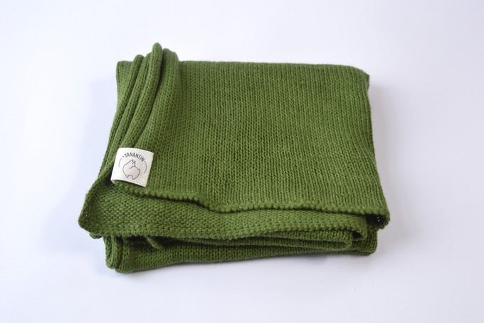 Knitted Scarf | 100% Baby Alpaca | Extra Large from Yanantin Alpaca