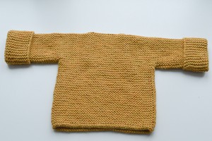 Baby Sweater | Baby Sun | 100% Baby Alpaca Wool | 6-12 Months from Yanantin Alpaca