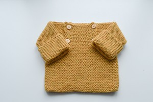 Baby Sweater | Baby Sun | 100% Baby Alpaca Wool | 6-12 Months from Yanantin Alpaca