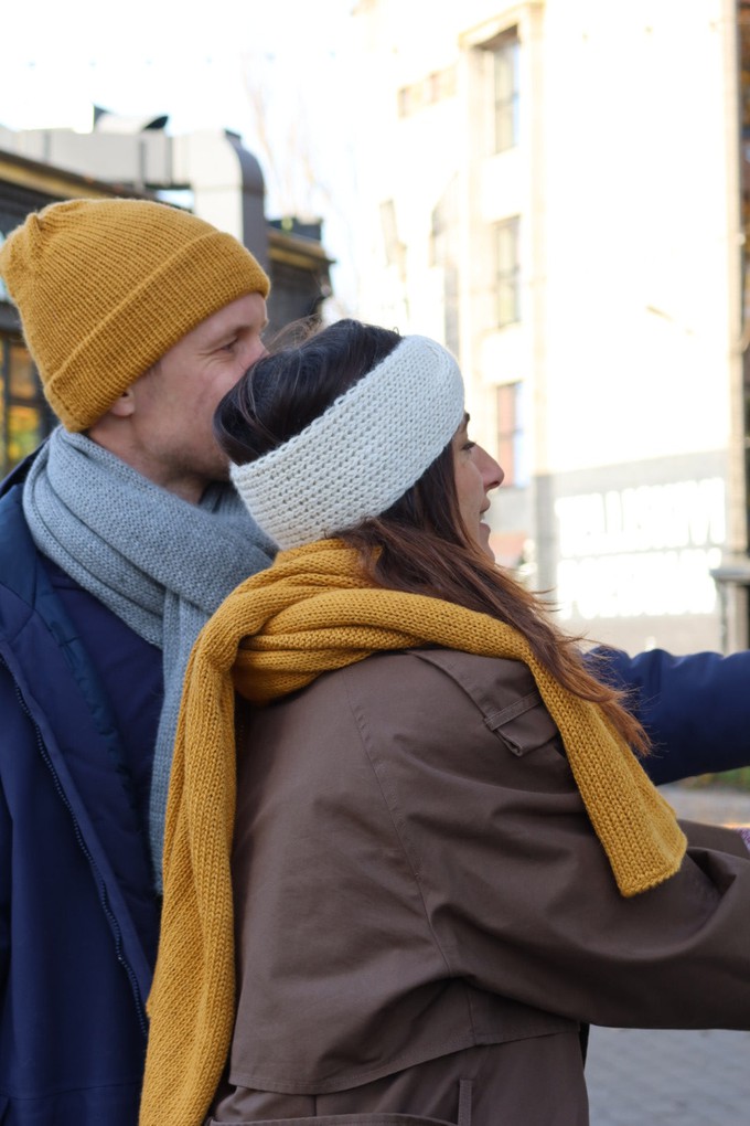 Knitted Scarf | 100% Baby Alpaca | Extra Large from Yanantin Alpaca