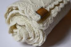 Knitted Baby Blanket | 100% Baby Alpaca | Undyed & Biodegradable via Yanantin Alpaca