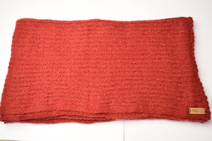 Extra Large Scarf | Royal Red | Baby Alpaca & Merino Wool Blend | Loosely Knitted from Yanantin Alpaca