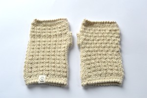 Fingerless Mittens | 100% Baby Alpaca | Fine-Knit Look from Yanantin Alpaca