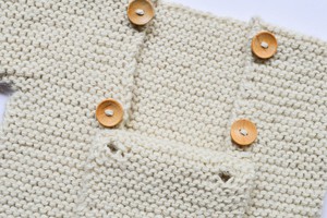 Baby Sweater | Baby Pastel | 100% Baby Alpaca Wool | 6-12 Months from Yanantin Alpaca
