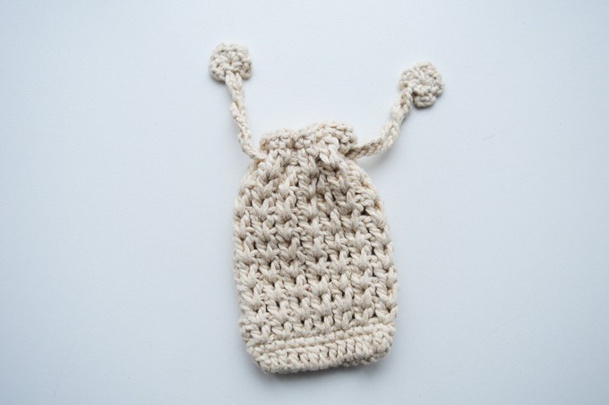Soap Bag | Hand-Crocheted | 100% Organic Cotton from Yanantin Alpaca