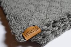 Baby Blanket | Baby Charcoal | 100% Baby Alpaca Wool van Yanantin Alpaca