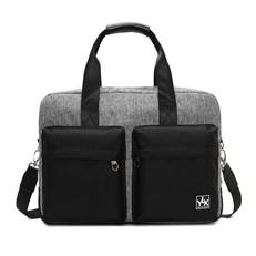 YLX Nash Laptop Bag | Dark Grey & Black van YLX Gear