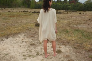 Ceres | Hennep poncho unisex from you are a god-dess