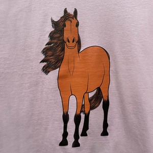 Kinder t-shirt ‘Horse-d’oeuvre’ | Misty lilac from zebrasaurus
