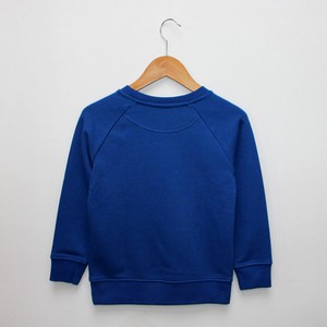 Kinder sweater ‘Hippo Opticmistic’ | Blue from zebrasaurus