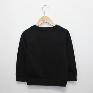 Kinder sweater ‘Foxy lady’ – Black from zebrasaurus
