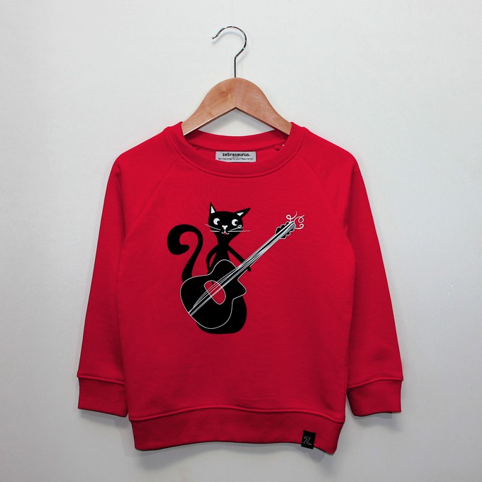 Kinds sweater ‘Django is worth the cat’ – Red from zebrasaurus