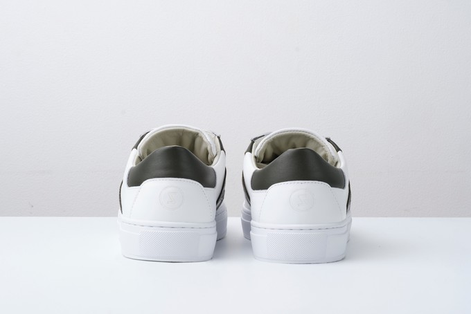 Sneaker man - HJ02M - donkergroen from Zoolmates