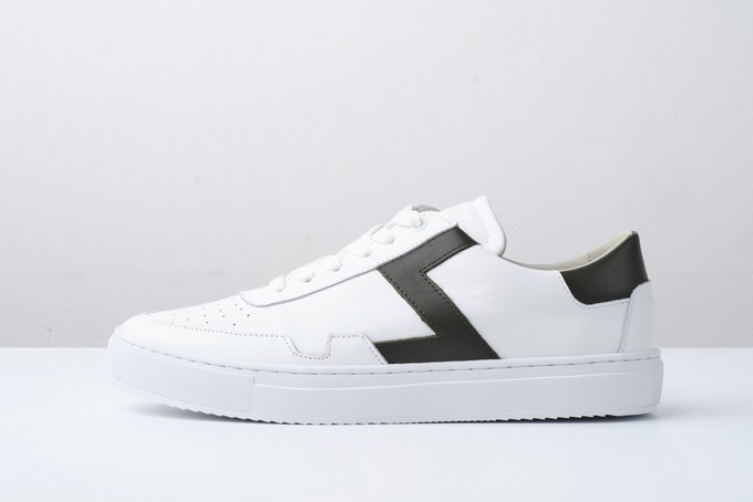 Sneaker man - HJ02M - donkergroen from Zoolmates