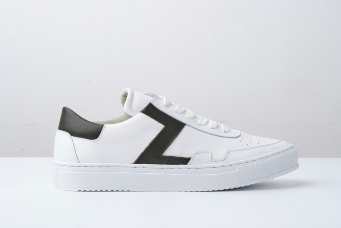 Sneaker man - HJ02M - donkergroen from Zoolmates