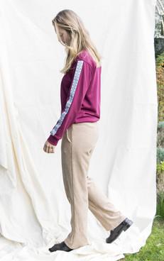 SERENE PANTS RIB via ZWAAN