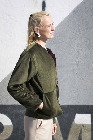 REVERSIBLE BOMBER JACKET unisex from ZWAAN