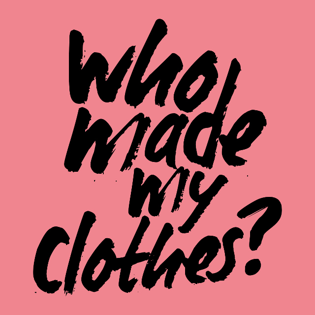 Fashion Revolution Week/Talks en #whomademyclothes