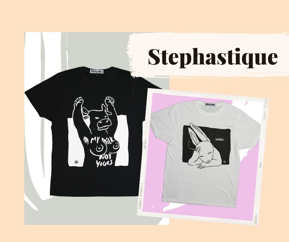 Afbeelding Duurzame T-shirts met Print van Stephastique