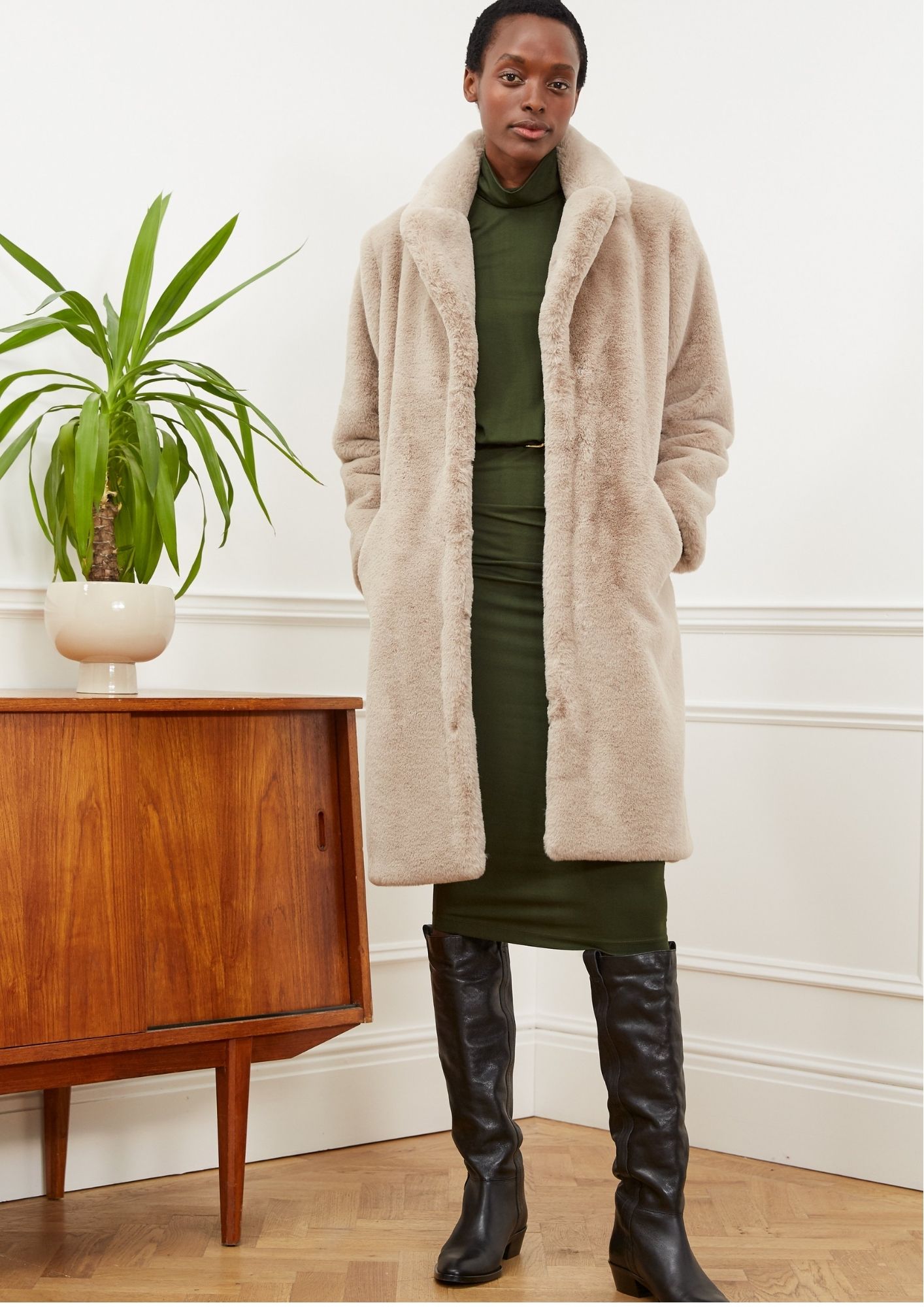 Baukjen faux fur