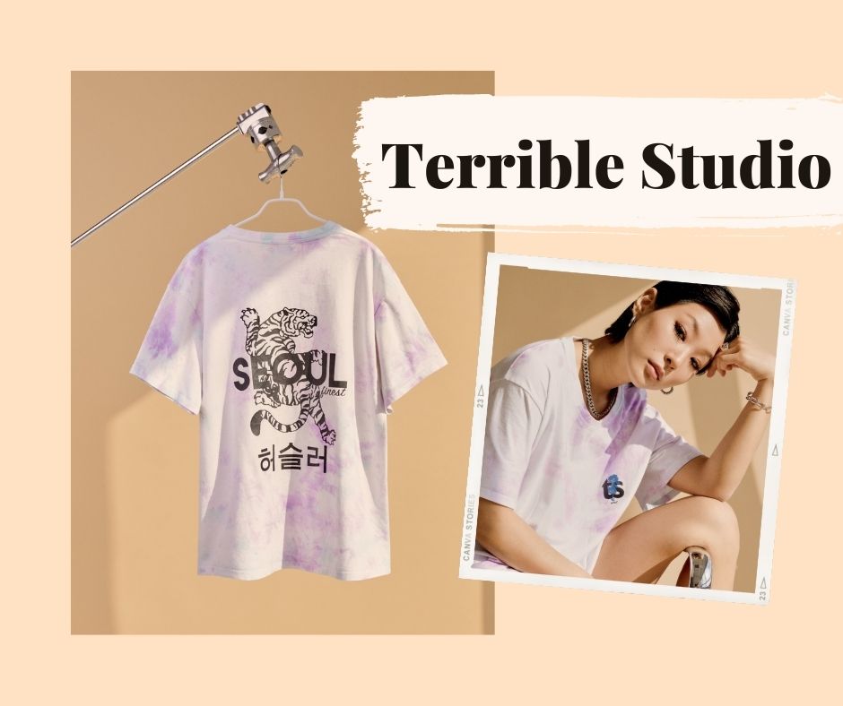 Afbeelding van Duurzame T-shirts met Print van Terrible Studio