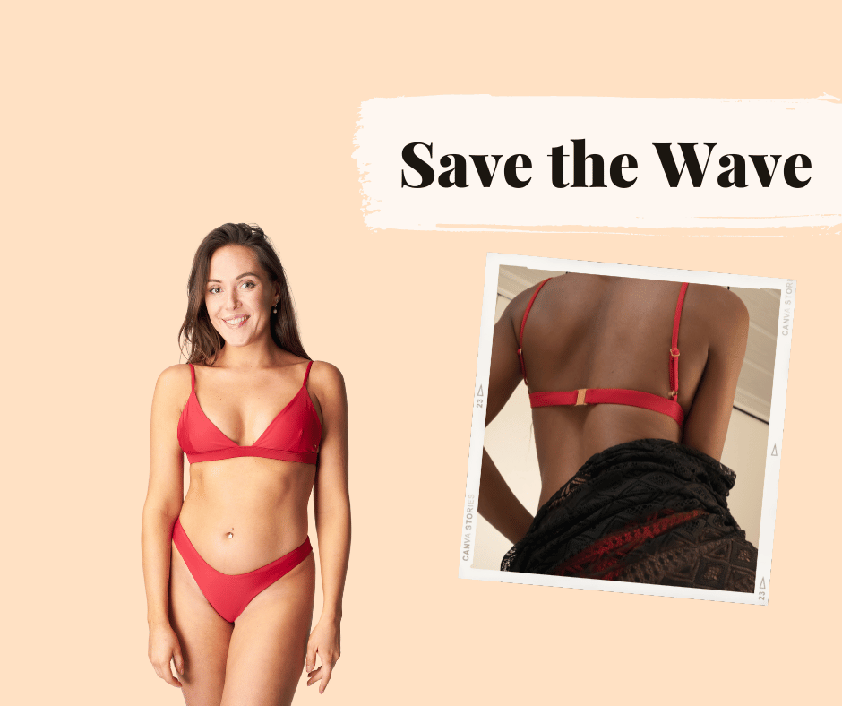 duurzame bikini van Save the Wave