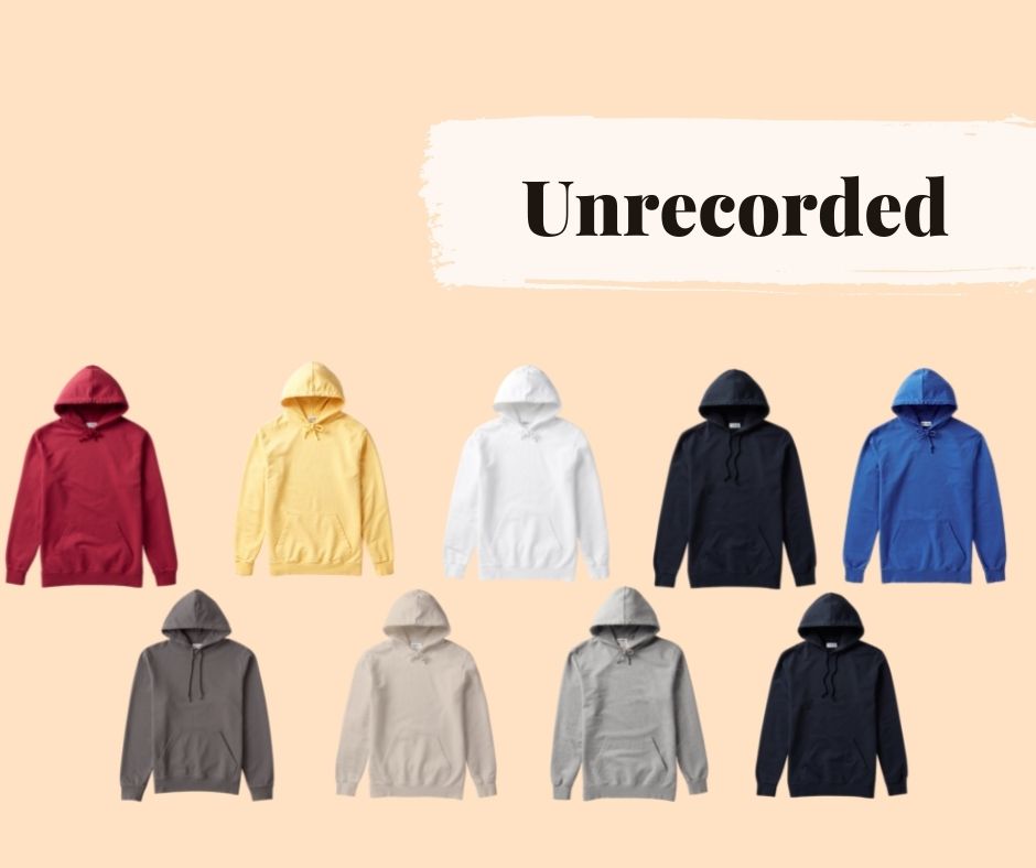afbeelding van duurzame hoodies van unrecorded