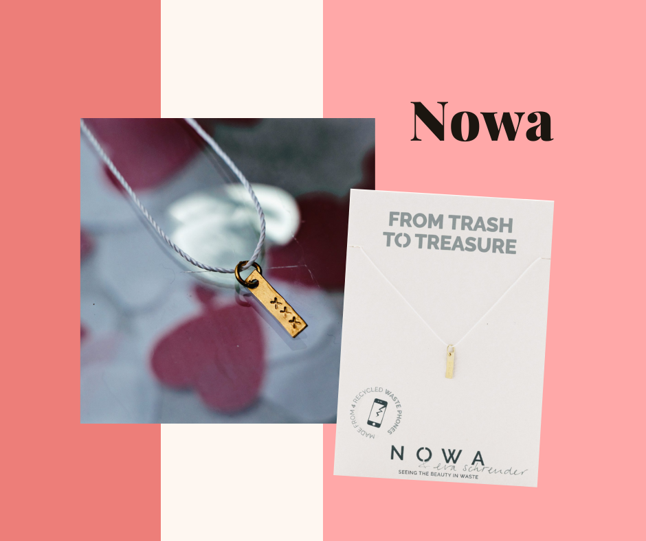 Link naar duurzame sieraden van Nowa
