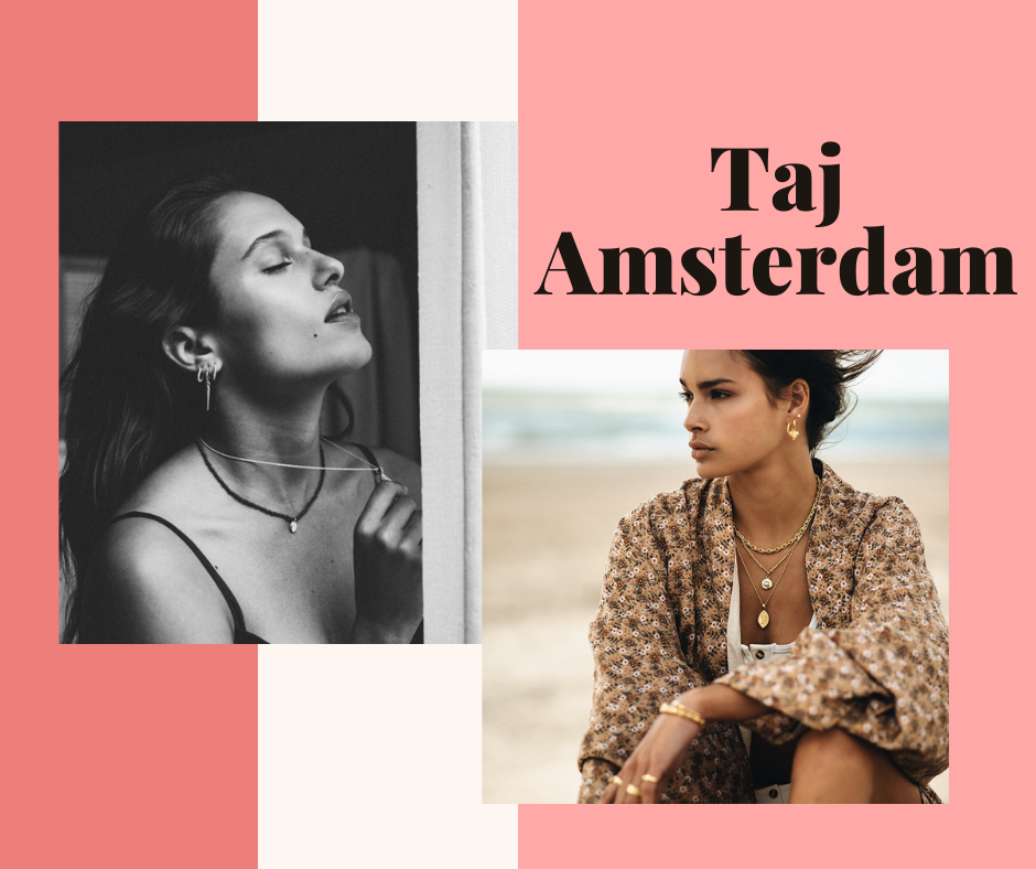 Foto van duurzame sieraden van Taj Amsterdam