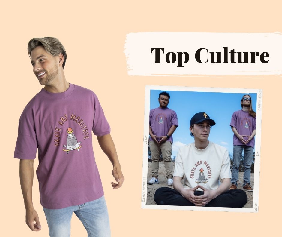 Afbeelding van Duurzame T-shirts met Print van Top Culture