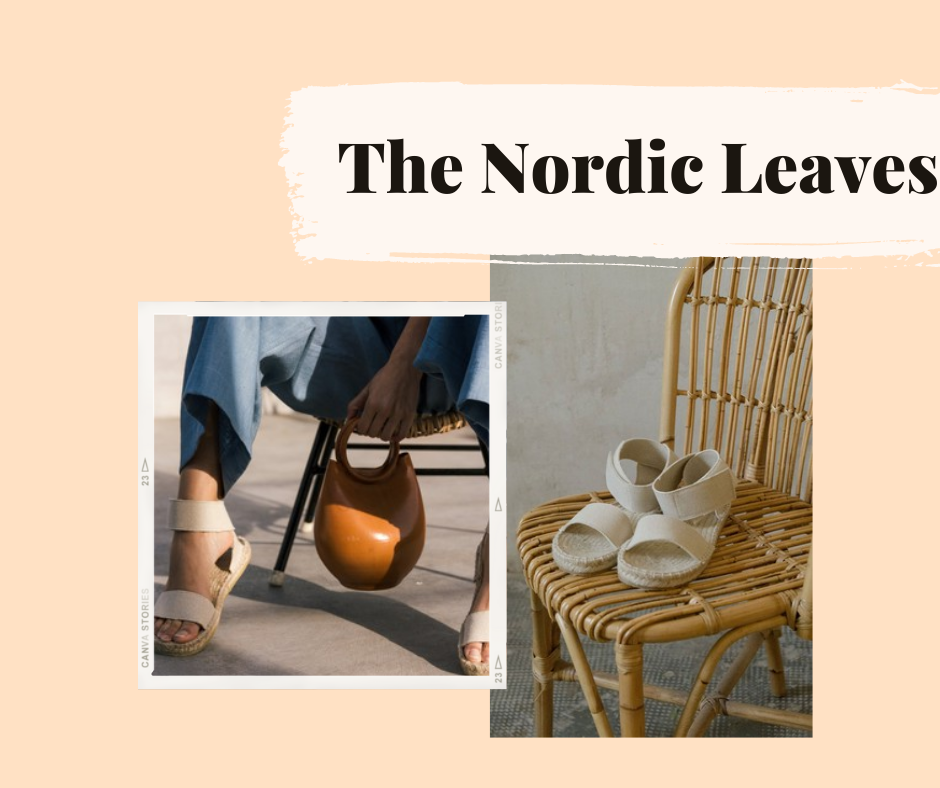 Afbeelding Duurzame Sandalen van Duurzaam Merk The Nordic Leaves