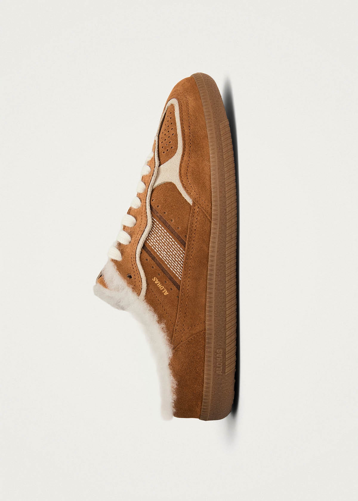 Project Cece | Tb.490 Mule Furry Tan Sneakers