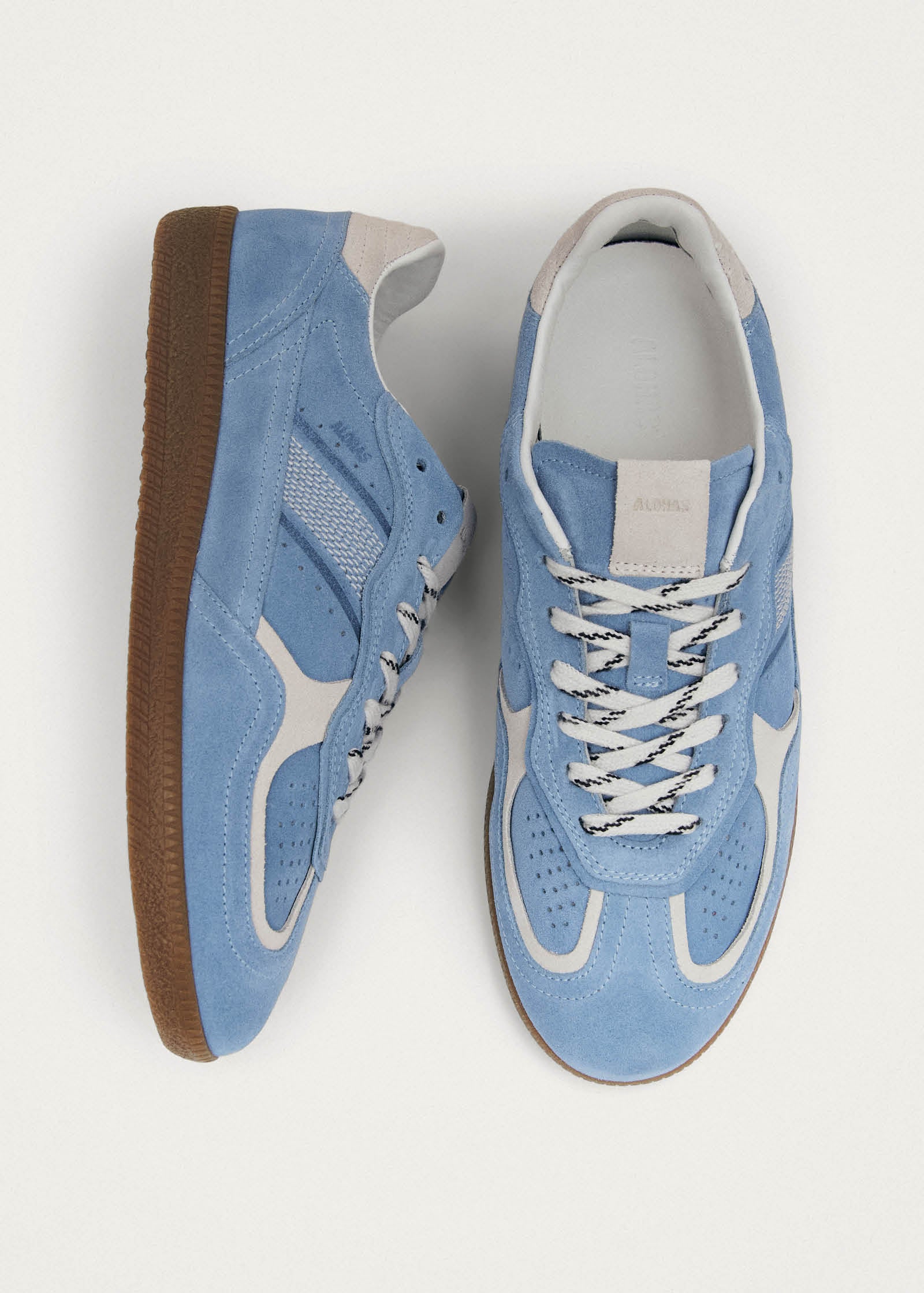Project Cece | Tb.490 Rife Cornflower Blue Cream Leather Sneakers