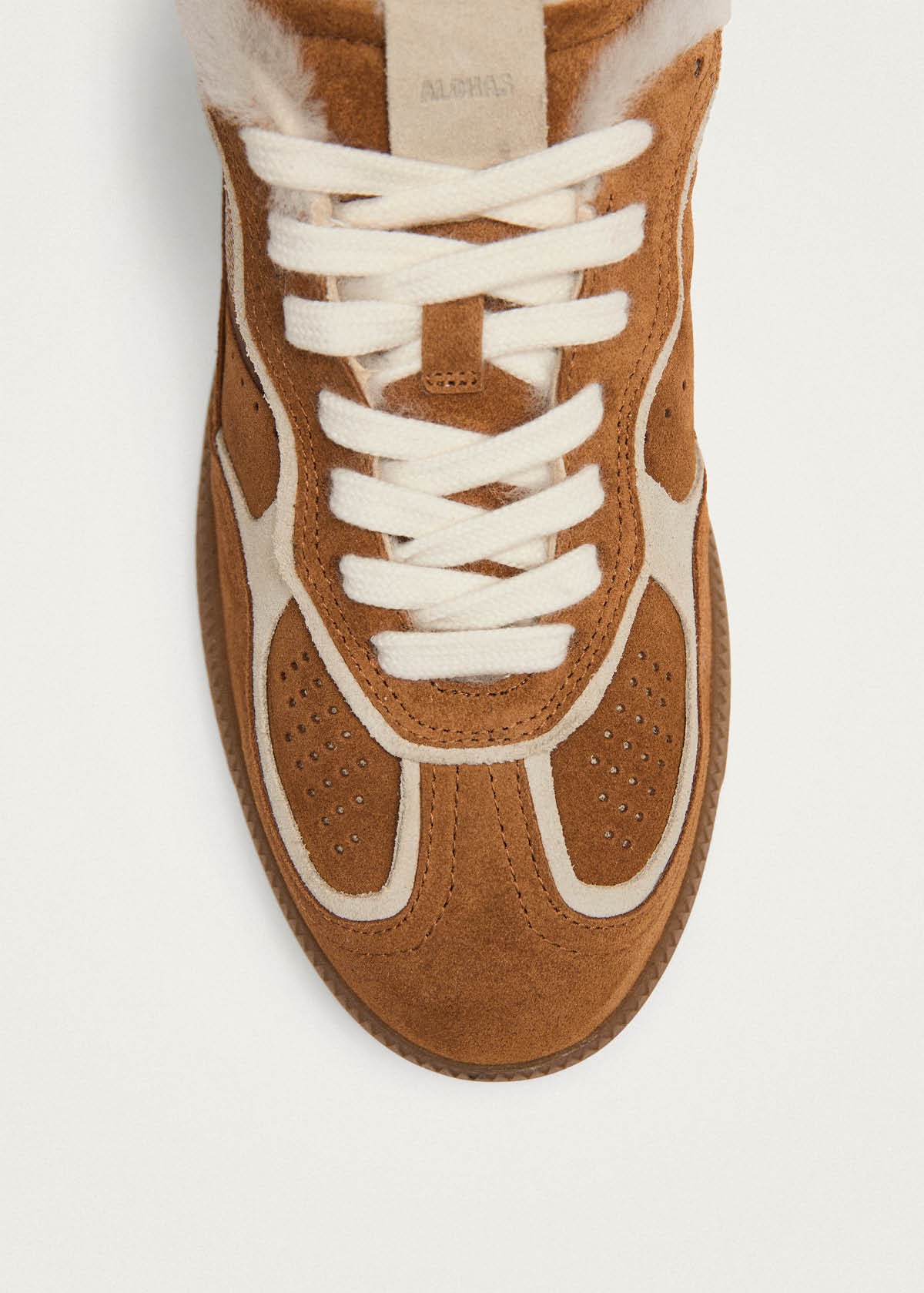 Project Cece | Tb.490 Mule Furry Tan Sneakers