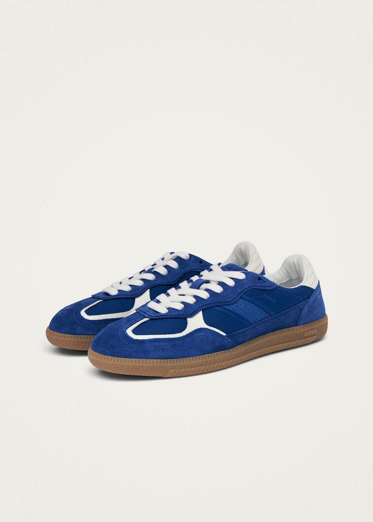 Project Cece | Tb.490 Rife Sheen Blue Leather Sneakers