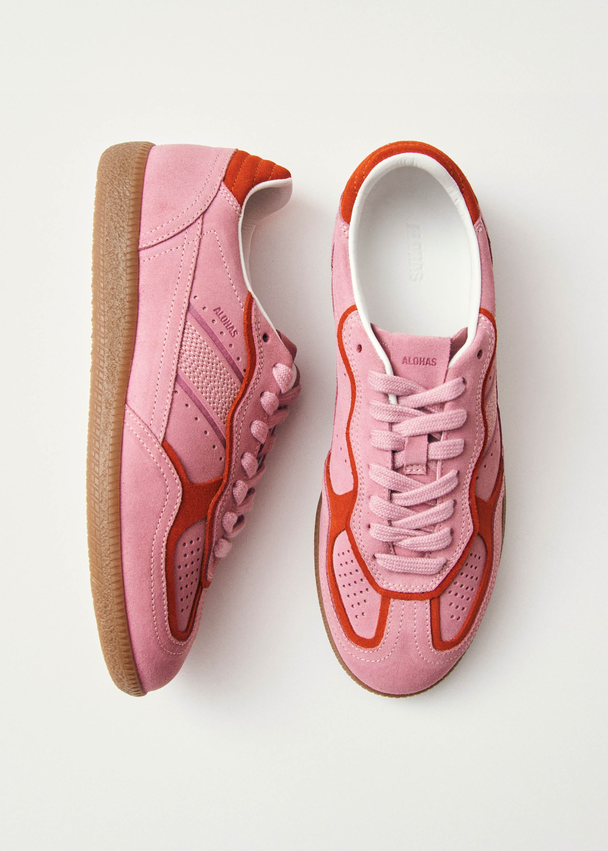 Project Cece | Tb.490 Rife Sea Pink Leather Sneakers