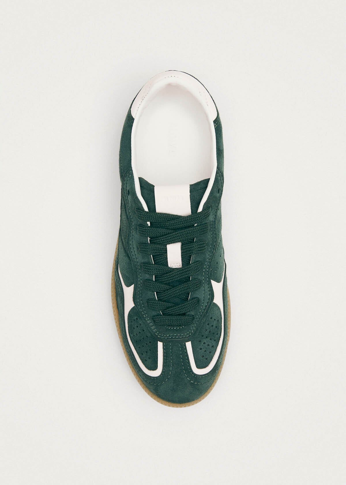 Project Cece | Tb.490 Rife Forest Green Leather Sneakers
