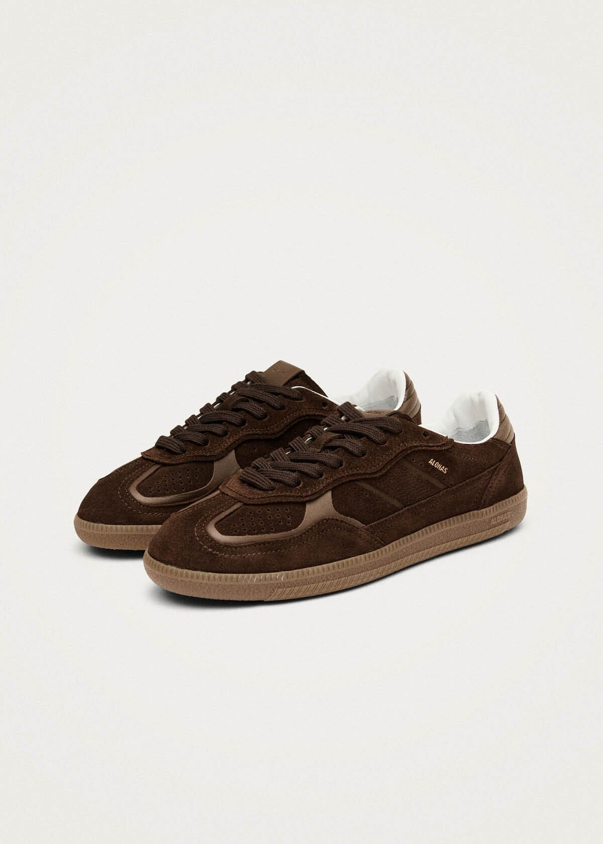 Project Cece | Tb.490 Rife Chocolate Brown Leather Sneakers