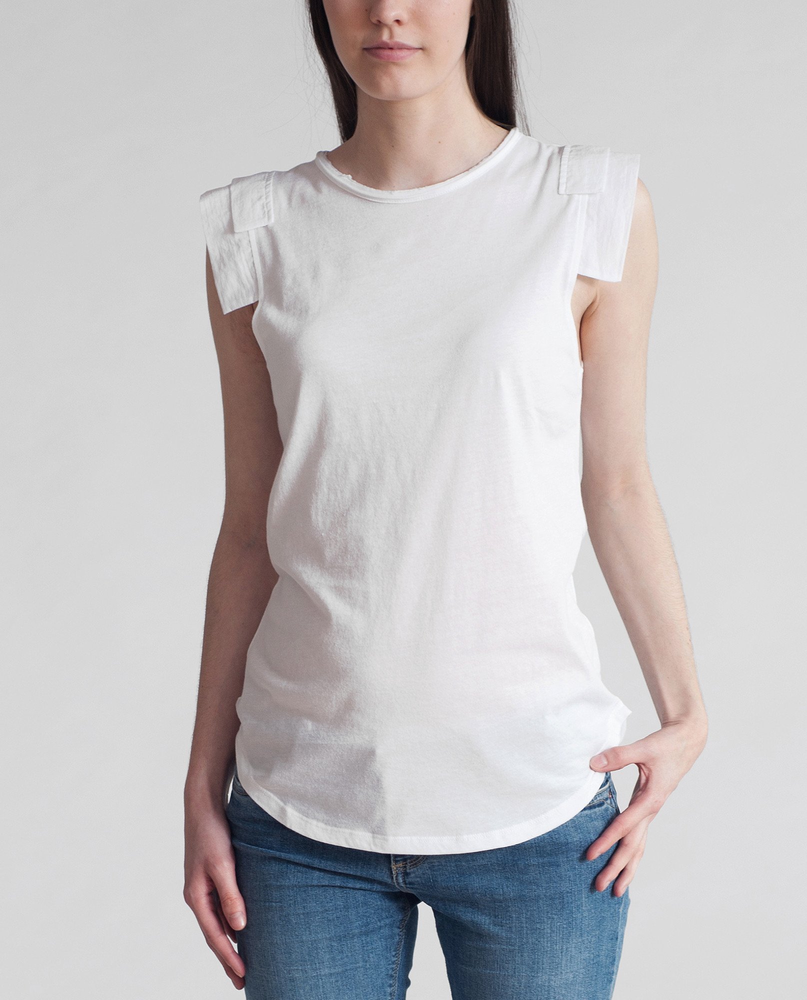 CHARITY Organic Cotton Top In White from Beaumont Organic CHARITY Organic Cotton Top In White from Beaumont Organic